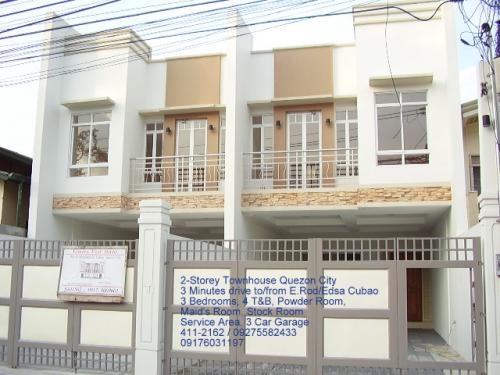 For sale brandnew 2 units townhouse lot area -157 sqm. floor area -222.14 sqm.