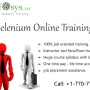 Selenium Webdriver Online Training and Job Assistance