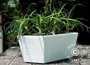 Planter Girasole 31.5x59.8x25.5 cm, White