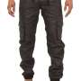 Mens Cuffed Black Coated Jeans at Affordable price