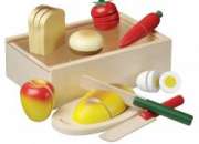 Wooden Cutting Meal 21 Pieces
