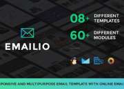 Emailio Responsive Multipurpose Email Set+Builder