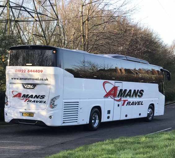 Private luxury coach hire in west midlands