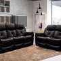Acquire Fabrizio 3+2 Seater Leather Recliner Sofa Set at an Economical Price