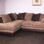 Buy Jumbo Cord Fabric Corner Sofa from Furniture Stop at a Reasonable Price