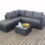 Procure Beautiful Outdoor Prestige Small Corner Sofa Set