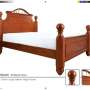 Heirloom Bed In Antique Mahogany